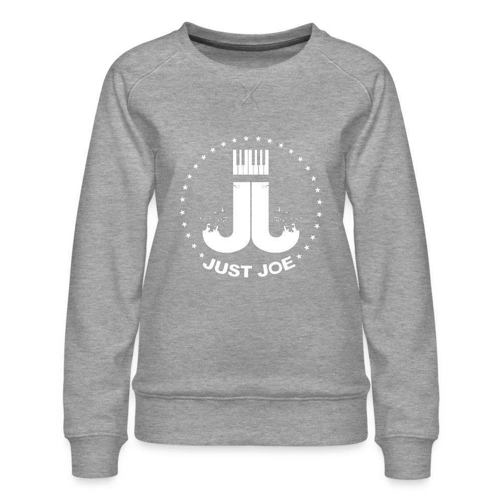 Just Joe Women's Cropped Hoodie - heather grey