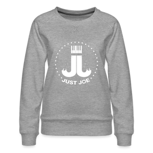 Just Joe Women's Cropped Hoodie - heather grey