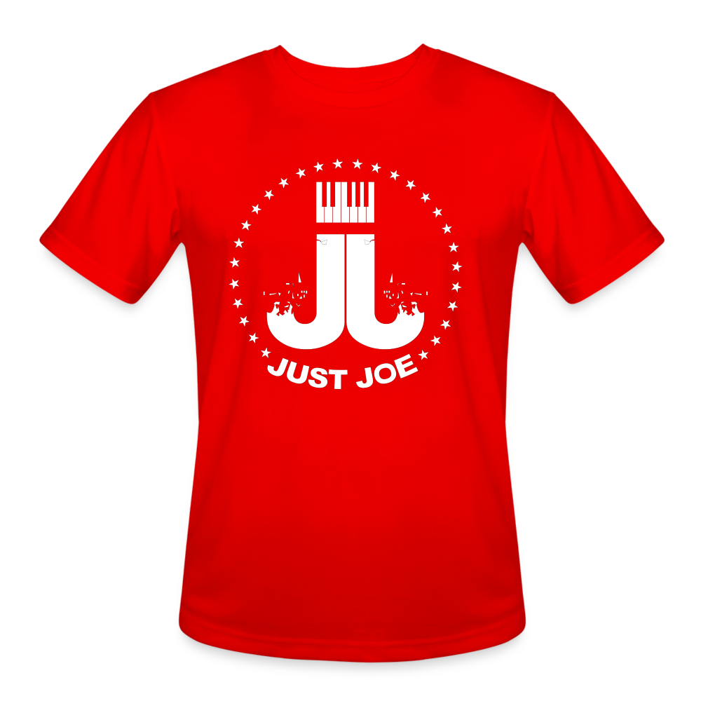 Just Joe Men’s Moisture Wicking Performance T-Shirt - red