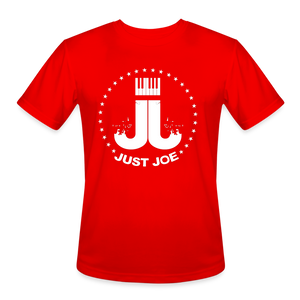 Just Joe Men’s Moisture Wicking Performance T-Shirt - red