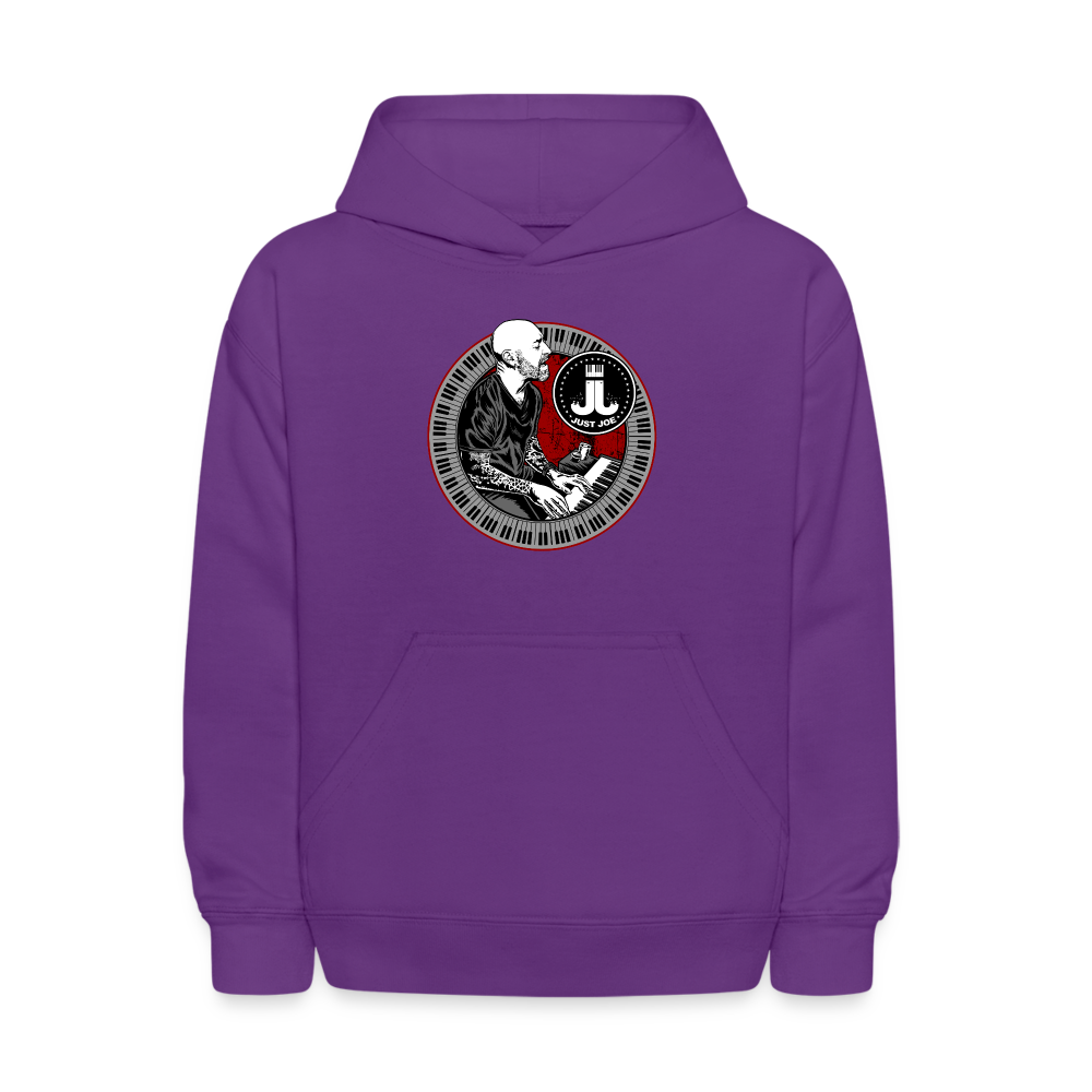 Just Joe Kids' Tour Hoodie - purple