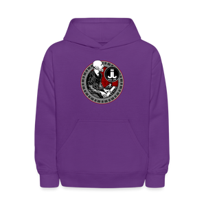 Just Joe Kids' Tour Hoodie - purple