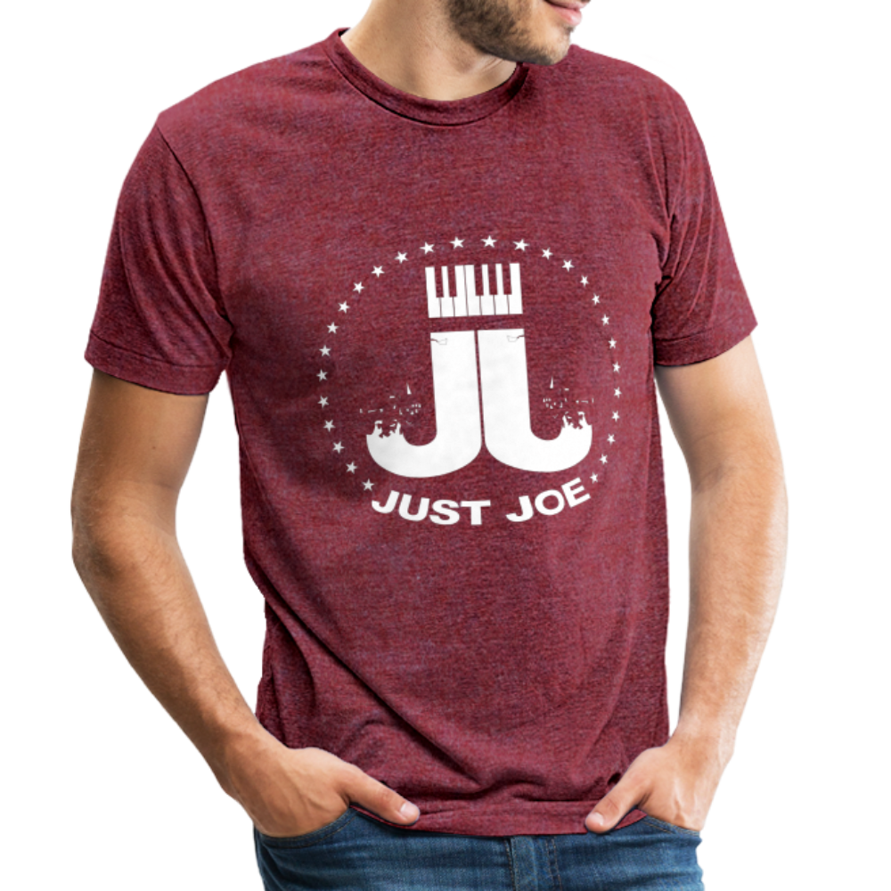 Just Joe Unisex Tri-Blend T-Shirt - heather cranberry