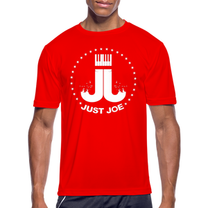 Just Joe Men’s Moisture Wicking Performance T-Shirt - red