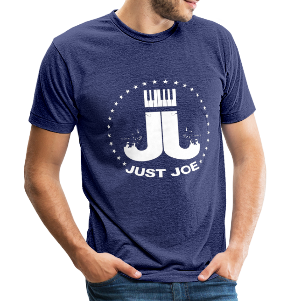 Just Joe Unisex Tri-Blend T-Shirt - heather indigo