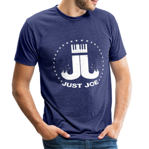 Just Joe Unisex Tri-Blend T-Shirt - heather indigo