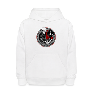 Just Joe Kids' Tour Hoodie - white