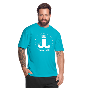 Just Joe Men’s Moisture Wicking Performance T-Shirt - turquoise