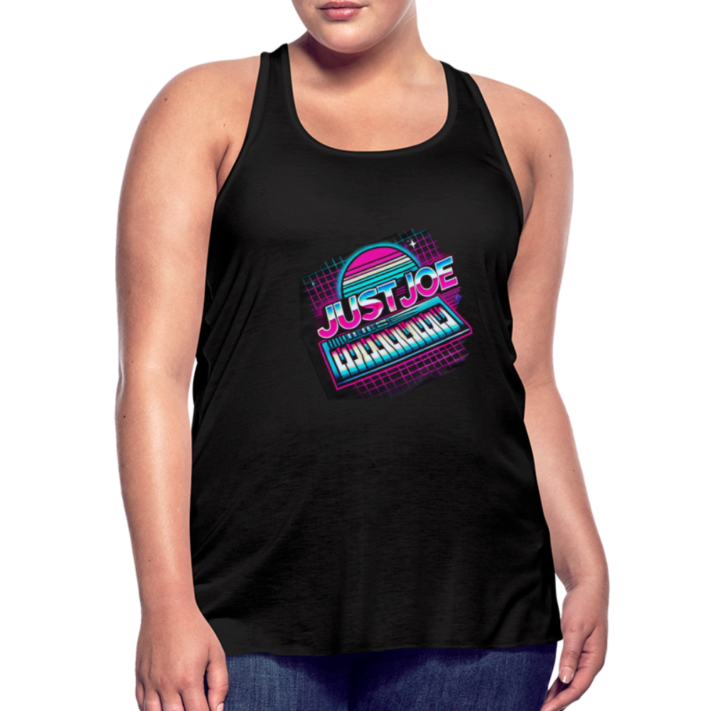 Women's Flowy Tank Top by Bella (Just Joe Retro) - black