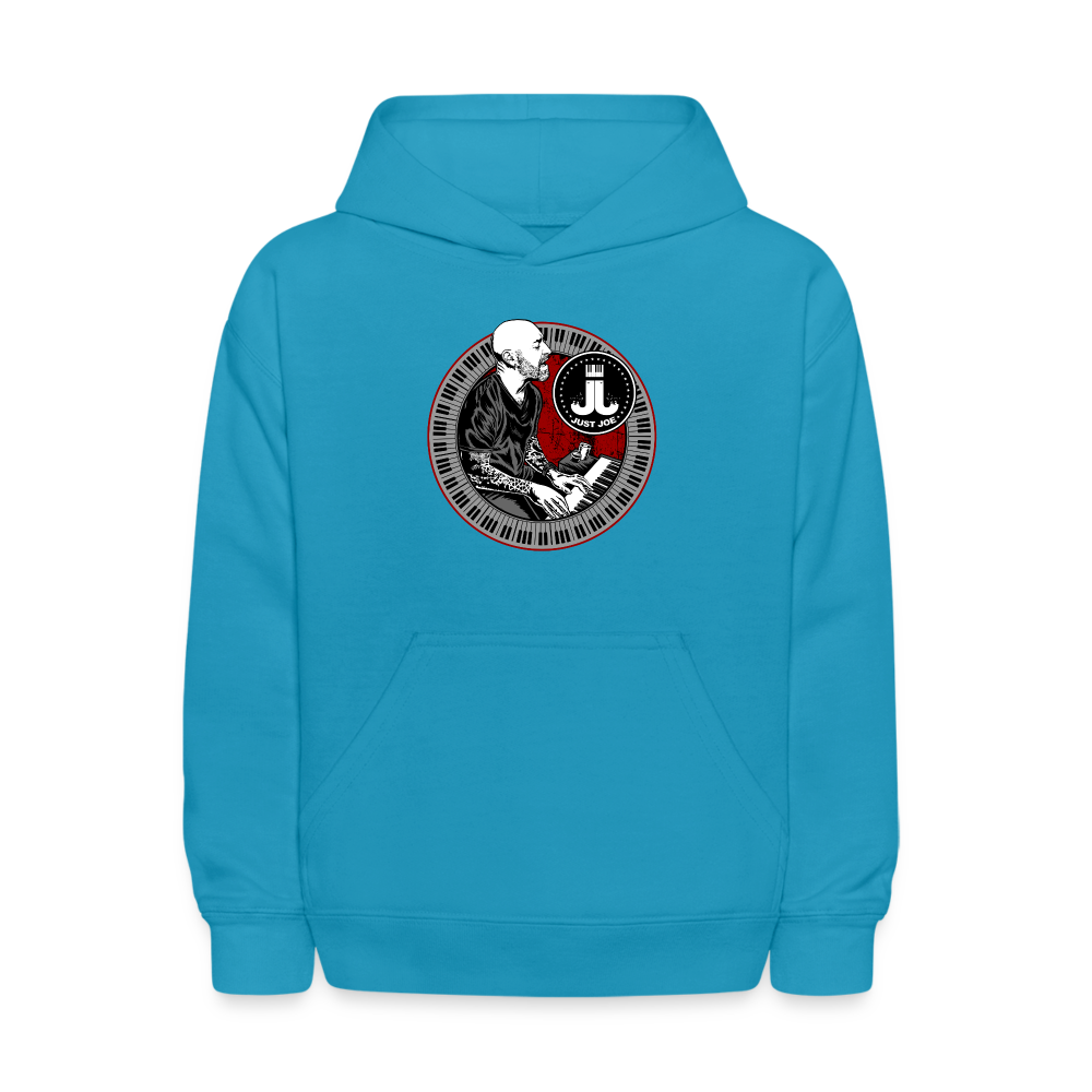 Just Joe Kids' Tour Hoodie - turquoise