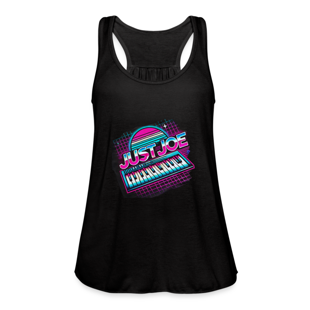 Women's Flowy Tank Top by Bella (Just Joe Retro) - black