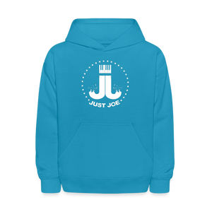 Just Joe Kids' Hoodie - turquoise