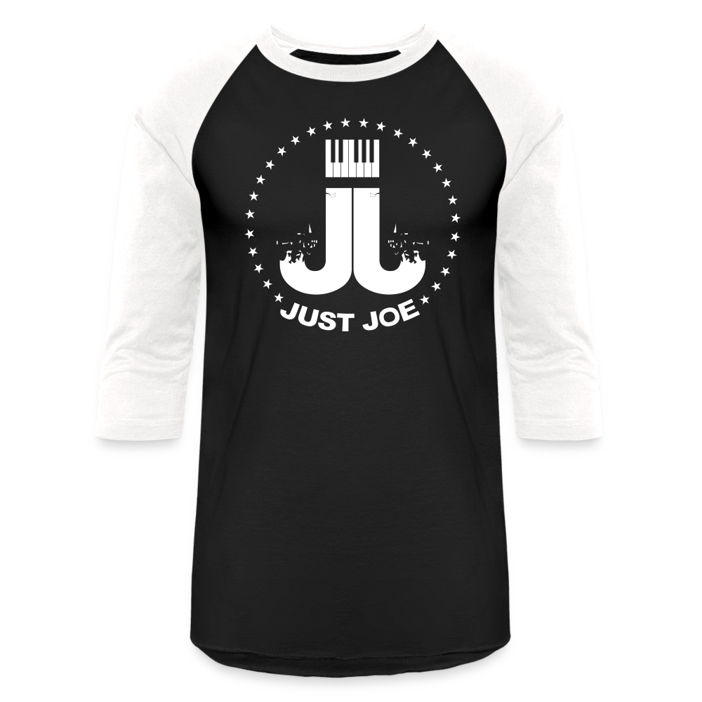 Just Joe Baseball T-Shirt (White Logo) - black/white