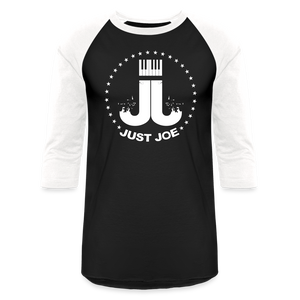 Just Joe Baseball T-Shirt (White Logo) - black/white