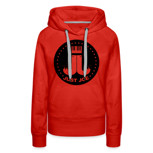 Just Joe Women’s Premium Hoodie - red