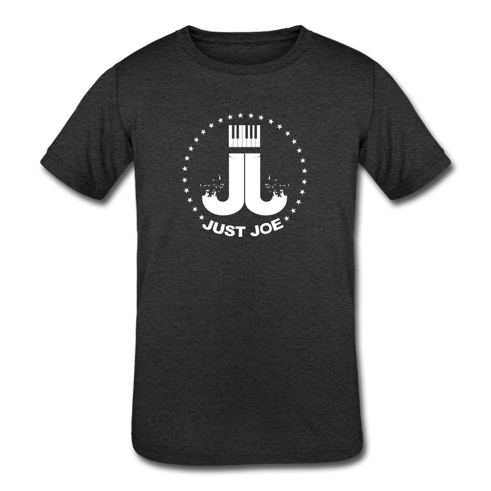 Just Joe Kids' Tri-Blend T-Shirt - heather black