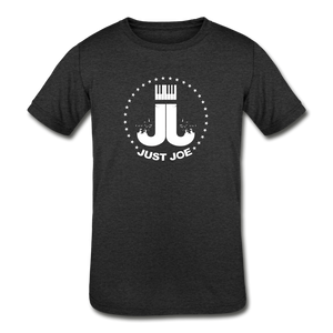 Just Joe Kids' Tri-Blend T-Shirt - heather black