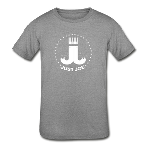 Just Joe Kids' Tri-Blend T-Shirt - heather gray