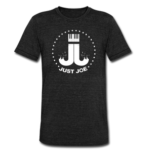 Just Joe Unisex Tri-Blend T-Shirt - heather black