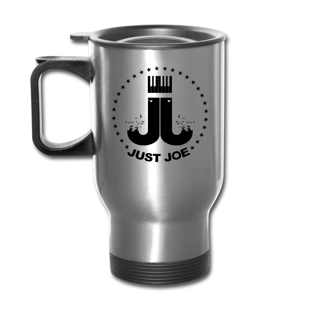 Just Joe Travel Mug - silver