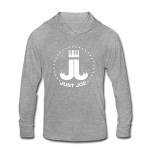 Just Joe Unisex Tri-Blend Hoodie Shirt - heather gray