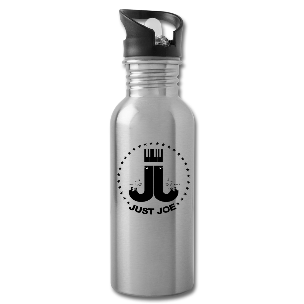 Just Joe Water Bottle - silver