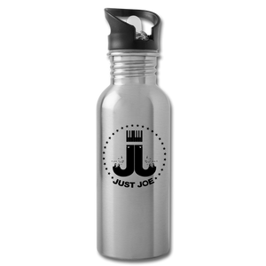 Just Joe Water Bottle - silver