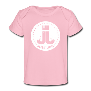 Just Joe Organic Baby T-Shirt - light pink