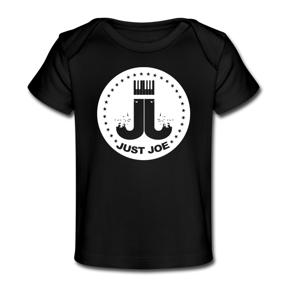 Just Joe Organic Baby T-Shirt - black