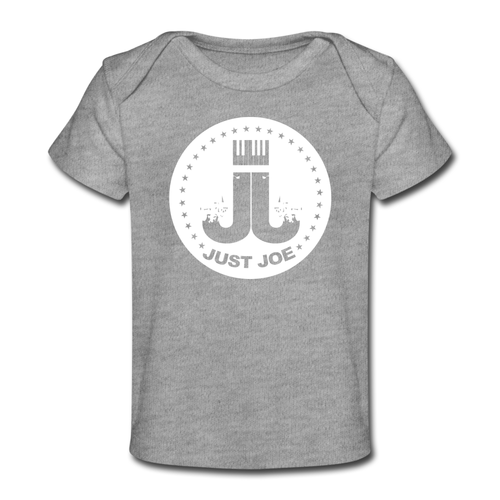 Just Joe Organic Baby T-Shirt - heather gray