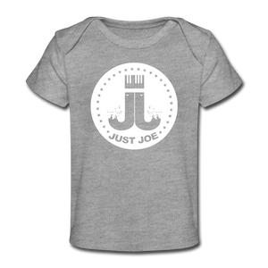 Just Joe Organic Baby T-Shirt - heather gray