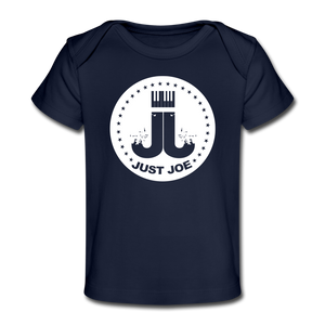 Just Joe Organic Baby T-Shirt - dark navy