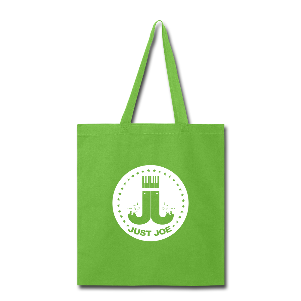 Just Joe Tote Bag - lime green