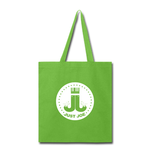 Just Joe Tote Bag - lime green