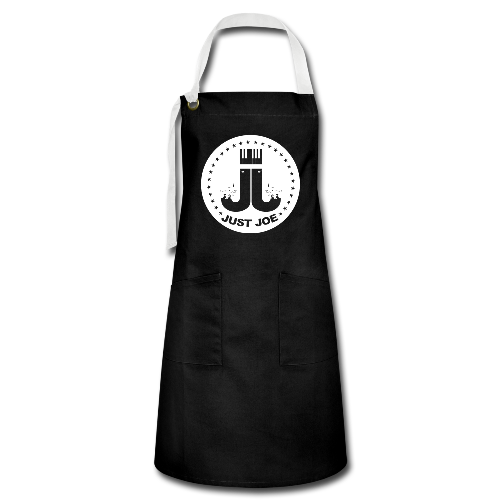 Just Joe Artisan Apron - black/white