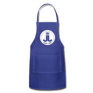 Adjustable Apron - royal blue