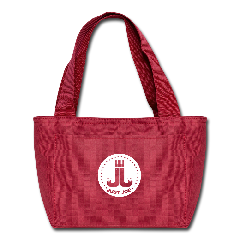 Just Joe Lunch Bag - red