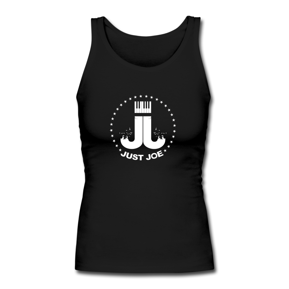 Just Joe Women's Longer Length Fitted Tank - black