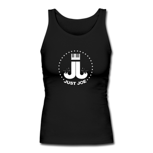 Just Joe Women's Longer Length Fitted Tank - black