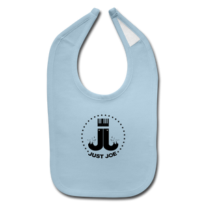 Just Joe Baby Bib - light blue