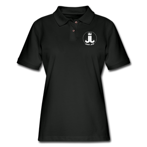 Just Joe Pique Polo Shirt - black