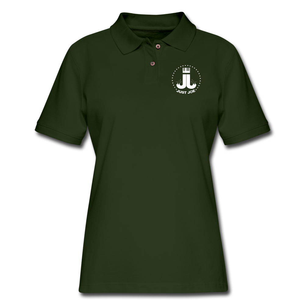 Just Joe Pique Polo Shirt - forest green