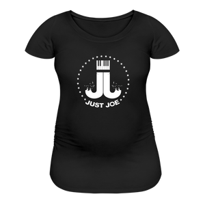 Just Joe Women’s Maternity T-Shirt - black