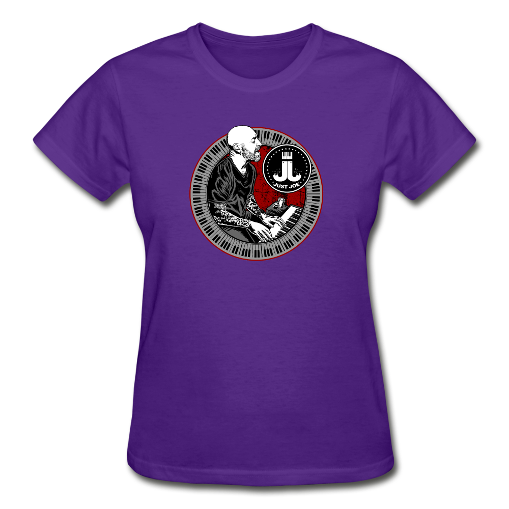 Just Joe Tour Gildan Ultra Cotton Ladies T-Shirt - purple