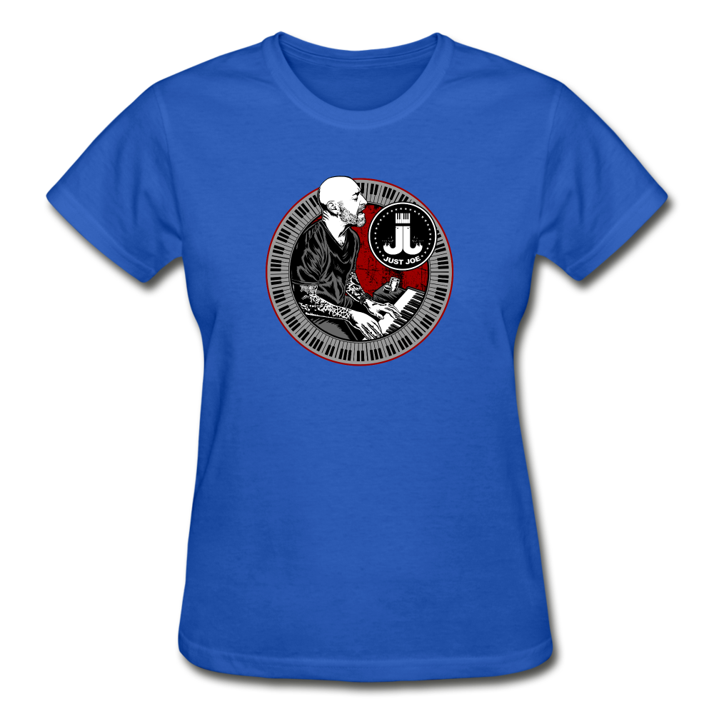 Just Joe Tour Gildan Ultra Cotton Ladies T-Shirt - royal blue