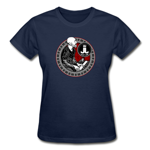 Just Joe Tour Gildan Ultra Cotton Ladies T-Shirt - navy