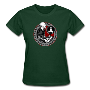 Just Joe Tour Gildan Ultra Cotton Ladies T-Shirt - forest green