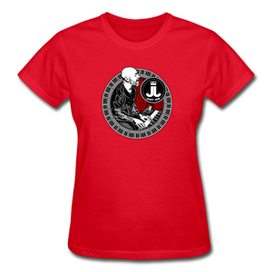 Just Joe Tour Gildan Ultra Cotton Ladies T-Shirt - red