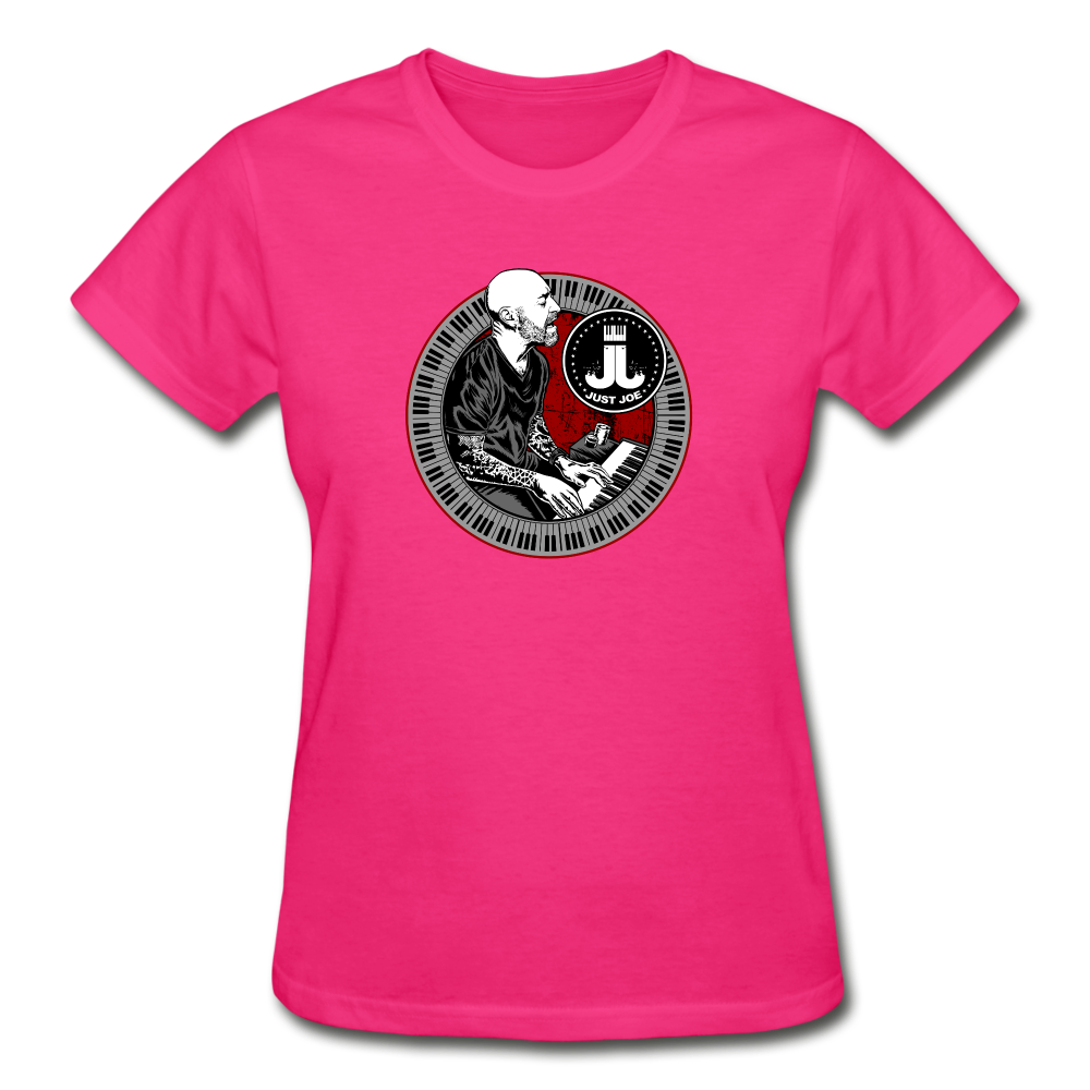 Just Joe Tour Gildan Ultra Cotton Ladies T-Shirt - fuchsia