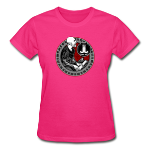 Just Joe Tour Gildan Ultra Cotton Ladies T-Shirt - fuchsia